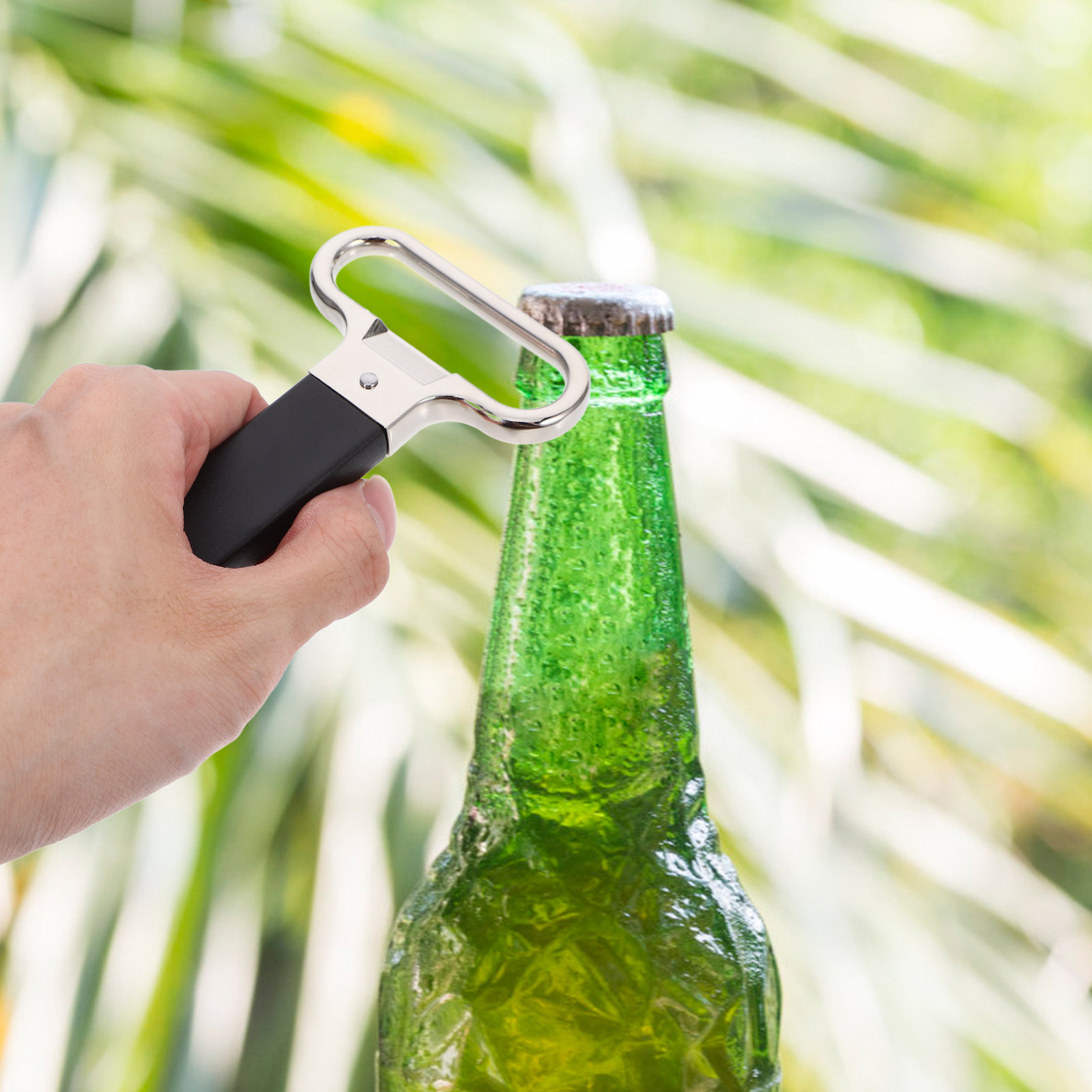 Wine Beer Opener - Otwieracz do butelek wielofunkcyjny ze stopu