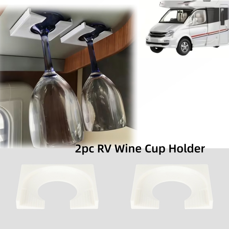 Wine & Beer Unlimited Spirits - 2 szt. Uchwyt na kieliszek do