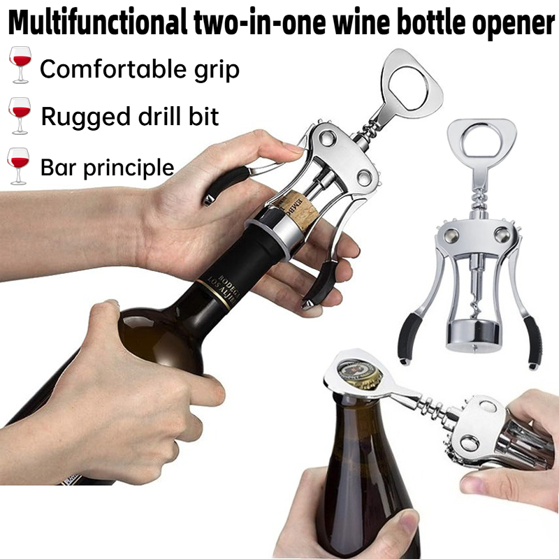 Wine Beer Opener - Ręczny otwieracz do wina 2 w