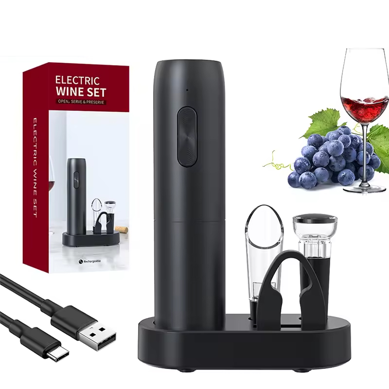 Wine Beer Opener - Zestaw elektrycznych otwieraczy do butelek wina