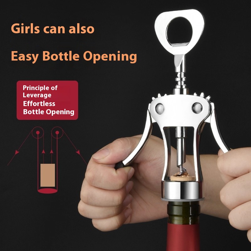 Wine Beer Opener - Otwieracz do wina Gianxi, wielofunkcyjny otwieracz