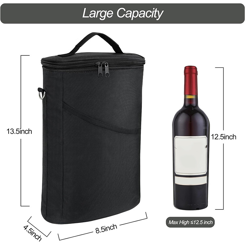 Torba na butelkę wina, miękka  – Wine Chiller Sleeve recenzja i cena