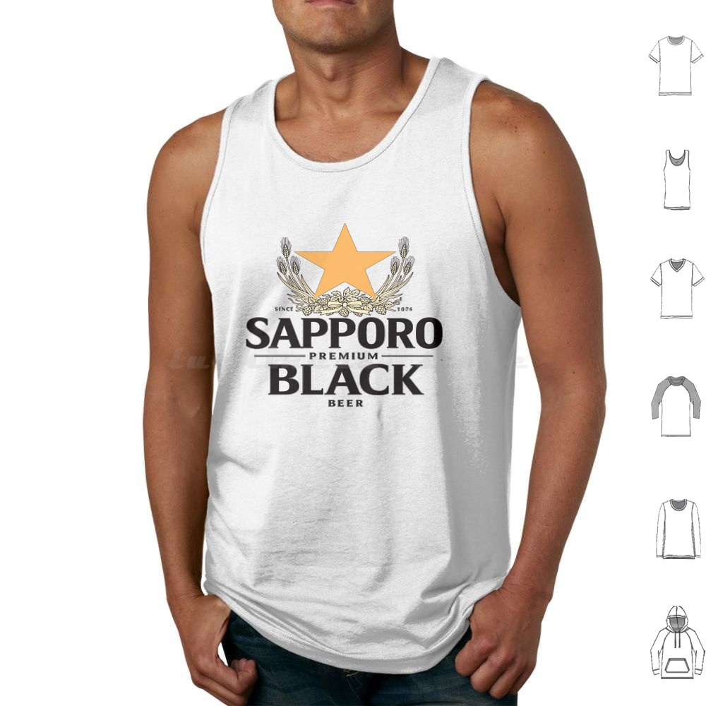 Koszulki bez rękawów Sapporo M – Wine Beer Best recenzja i cena