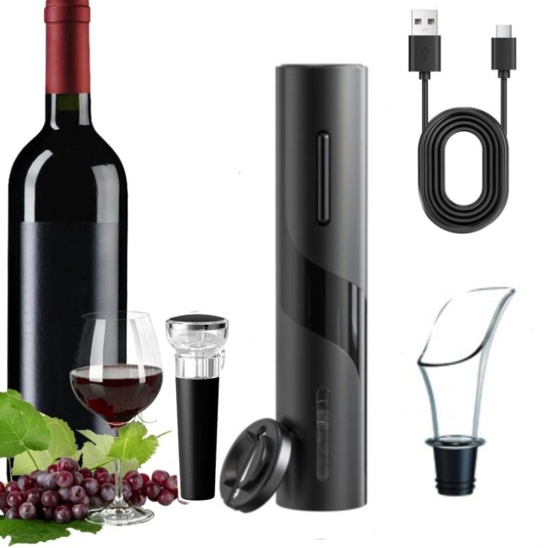 Akumulatorowy wielofunkcyjny e – Wine Beer Opener recenzja i cena
