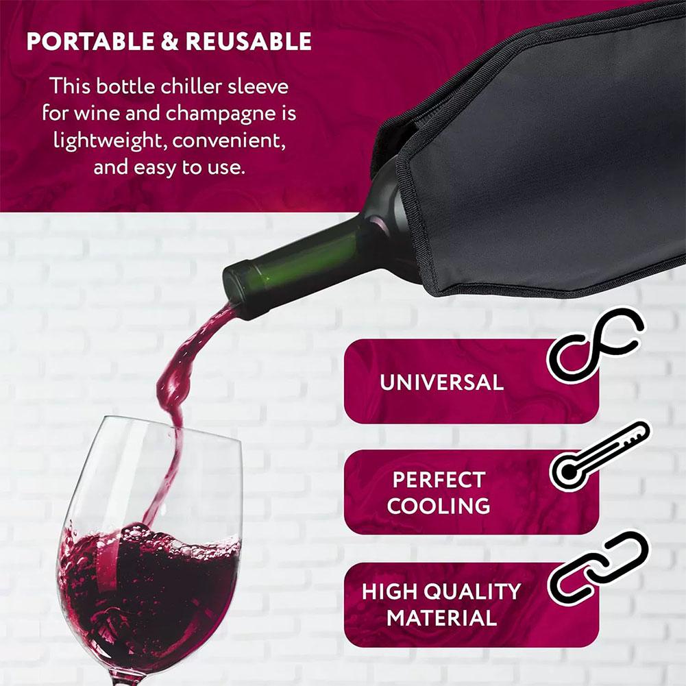 1 szt. Nowa, wielofunkcyjna to – Wine Chiller Sleeve recenzja i cena