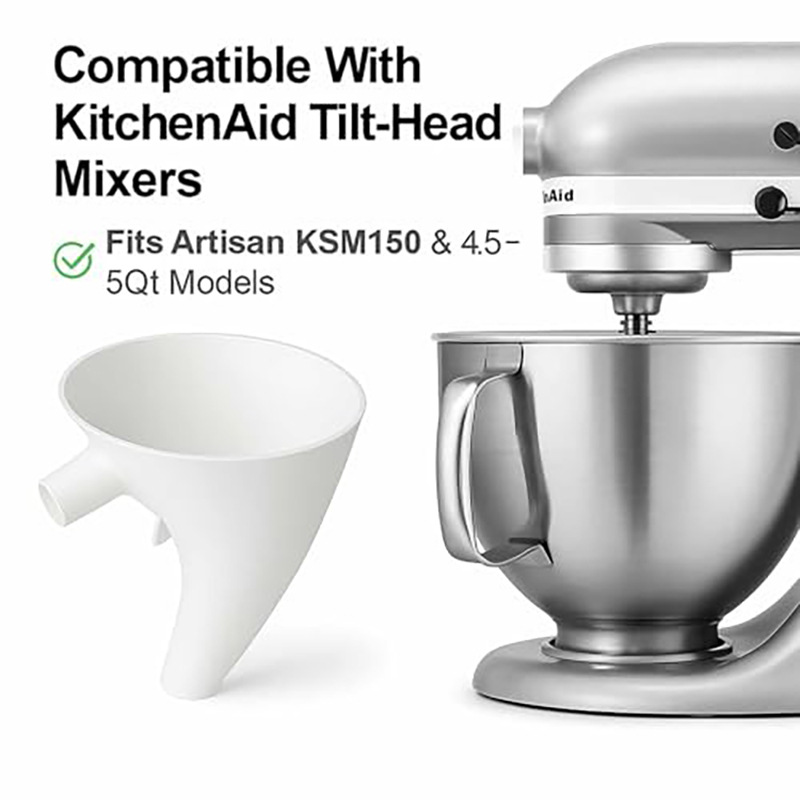 1 szt. Lejek do mąki w losowym – Kitchenaid Mixer Artisan 5Qt recenzja i cena