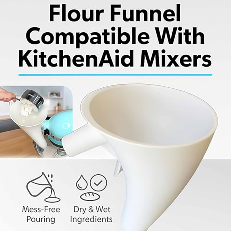 1 szt. Lejek do mąki w losowym – Kitchenaid Mixer Artisan 5Qt recenzja i cena