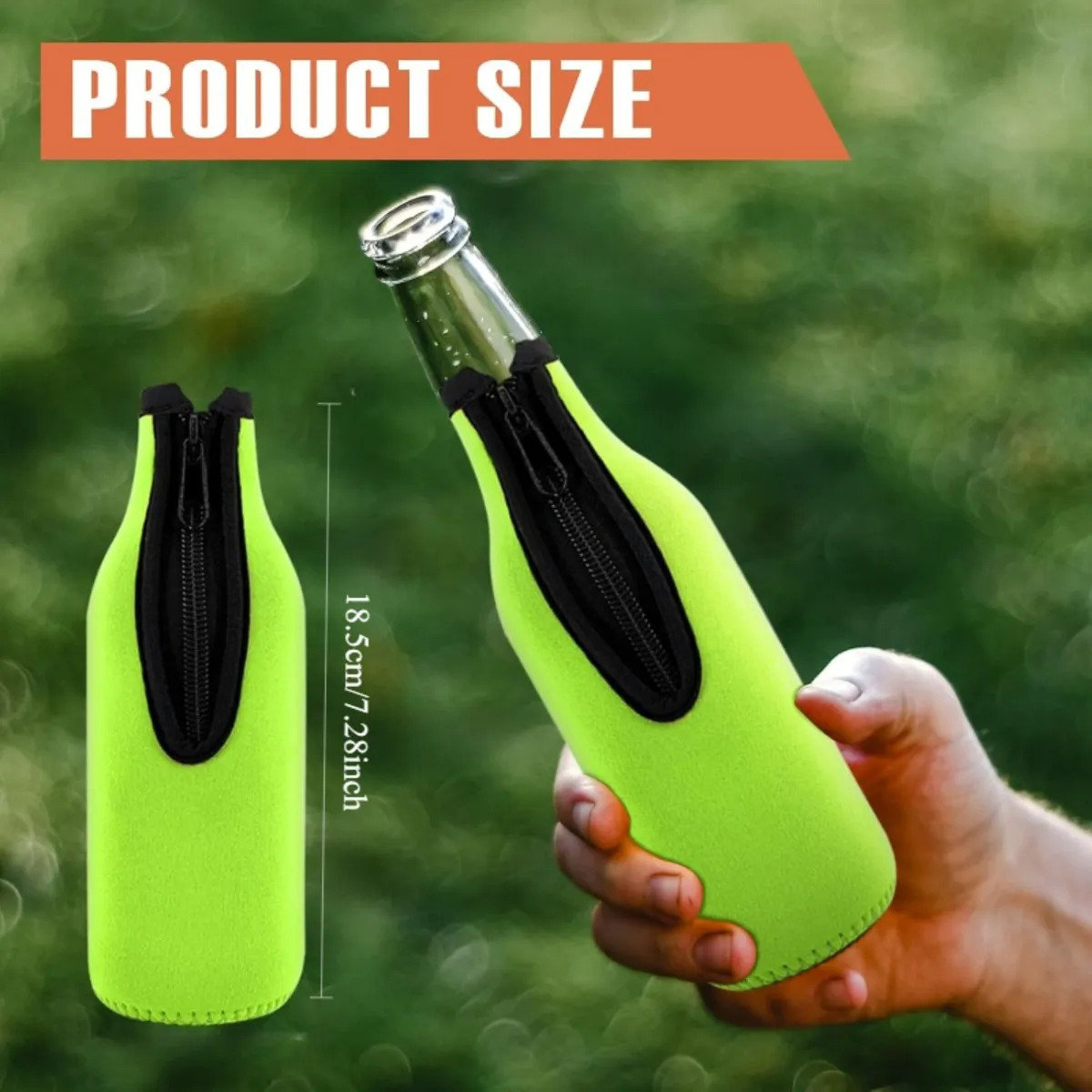 Zestaw 6 kolorowych izolatorów – Wine Chiller Sleeve recenzja i cena