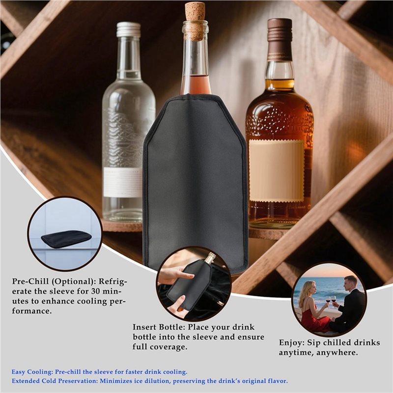Rękaw chłodzący do wina B-T 2X – Wine Chiller Sleeve recenzja i cena