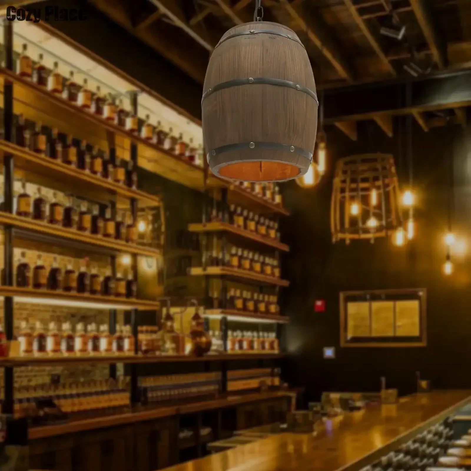 Rustykalna Lampa Vintage Żyran – Wine & Beer Unlimited Spirits recenzja i cena