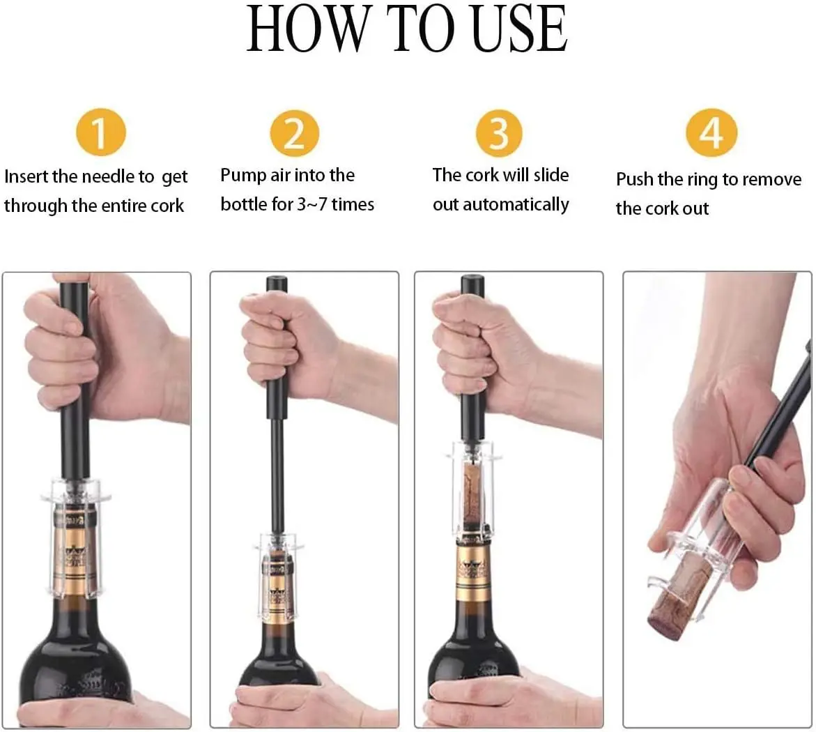 Pompka powietrza Otwieracz do  – Wine Beer Opener recenzja i cena